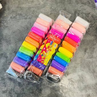 خمیر بازی کلر 12عددی پرحجم