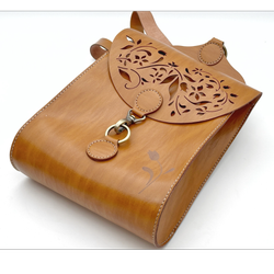 کوله چرم مدل آوینا