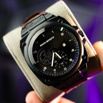 ساعت bwin sport کد9 قهوه ای