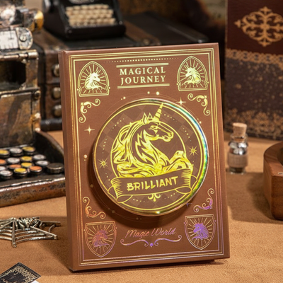 دفترچه اسپینری طلاکوب