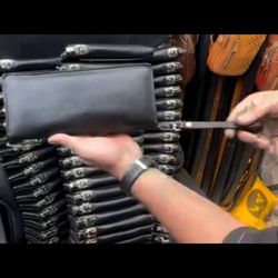 کیف دسته چک چرم اصل نایب مدل رمزدار کد ds12