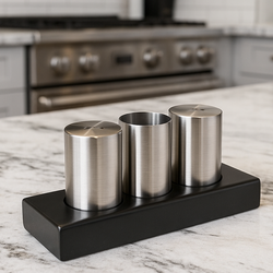 ست چهارپارچه نمکدان فلفل پاش فلورانس 5