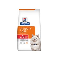 غذا خشک درمانی گربه بالغ Urinary Care c/d Stress هیلز وزن 1/5 کیلوگرم | Hill’s Prescription