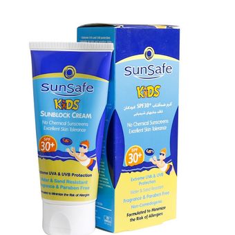 کرم ضد آفتاب کودکان سان سیف SPF30 مقدار 50 گرم