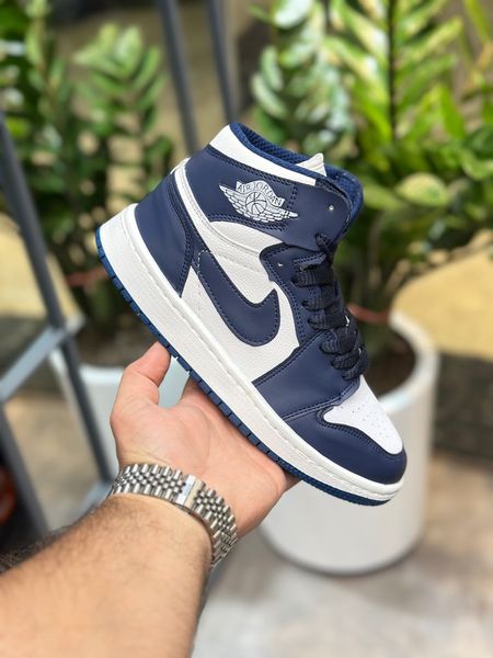 کفش زنانه جردن سفید سرمه ایی 633