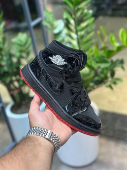 کفش زنانه جردن ساقدار مشکی قرمز631