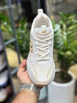 کفش زنانه نیو بالانس سفید طلایی 622