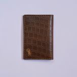 ست مردانه الماس - کروکو قهوه ای