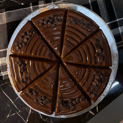 کیک دبل چاکلت نوتلایی