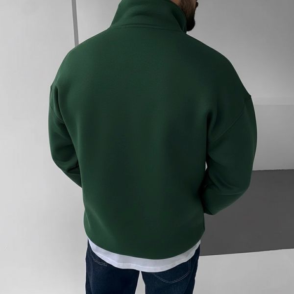 دورس نیم زیپ سبز
