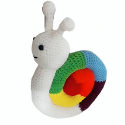 بافتنی عروسک حلزون