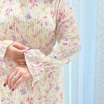 پیراهن تمام پلیسه بهار