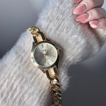 ساعت بند کارتیر هایدی طلایی