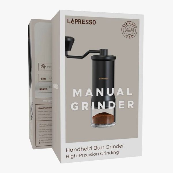 آسیاب قهوه دستی لِپرسو مدل LPMCGRBK  (LePRESSO Manual Grinder)