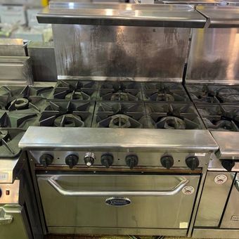 گاز 6 شعله فردار BAKERS (کارکرده)