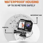 دوربین ورزشی (Action Camera) برند Porodo Lifestyle مدل Go Act  کد PD4KACAMBK