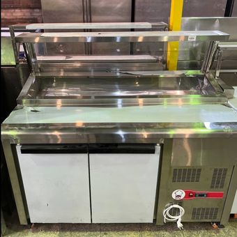 یخچال تاپینگ 150 سانت تمام استیل