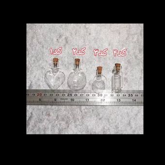 شیشه گیفت رزین همراه چوب پنبه