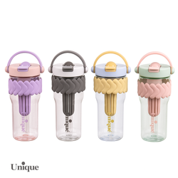 بطری آب پلاستیکی یونیک ظرفیت 900 میلیلیتردر4رنک