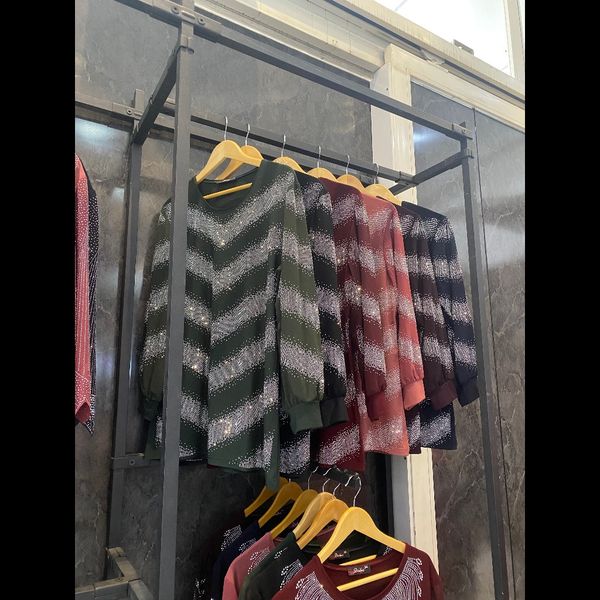 شومیز مجلسی نگین دار