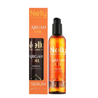 روغن آرگان مو نلی NELLY مدل ARGAN OIL حجم 300 میلی لیتر