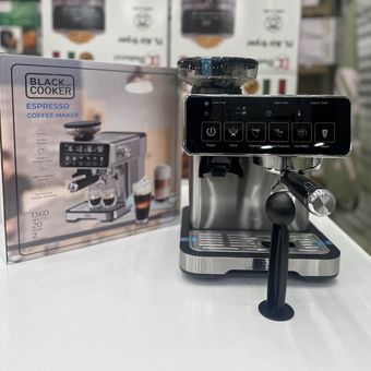 اسپرسو ساز آسیاب دار بلک کوکرBLACK AND COOKERمدلBPC-002