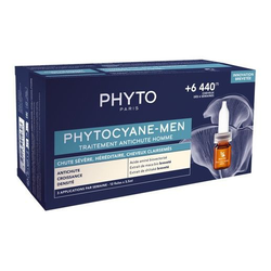 سرم کنترل ریزش موی مردانه فیتوسیان فیتو phytocyane-men بسته 12 عددی