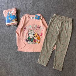 ست آستین بلند وشلوار دیزنی کد EU3630