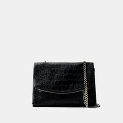 کیف دوشی برشکا مینمیال مشکی (Bershka)