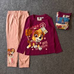 ست آستین بلند و شلوار دخترانه دیزنی کد EU3631