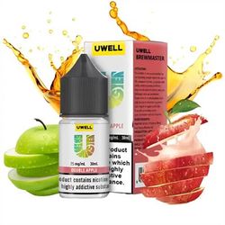 سالت نیکوتین دوسیب 10 میل یوول /saltnic 10mil two apple uwell
