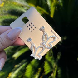 گوشواره طرح پروانه