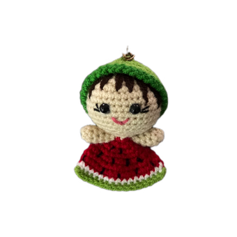 بافتنی سرکلیدی دختر یلدایی