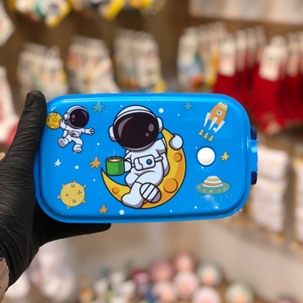 ظرف غذای طرح فضانورد محفظه استیل