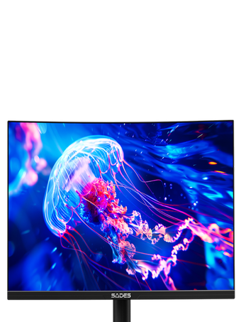 مانیتور گیمینگ خمیده 240 هرتزی 27 اینچ برند SADES مدل BX-Jellyfish