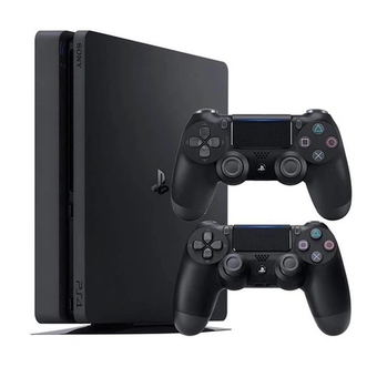 کنسول بازی سونی مدل Playstation 4 Slim کپی خور ظرفیت 500 گیگابایت دو دسته استوک