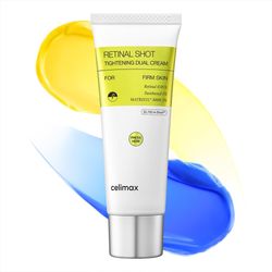 کرم دوگانه رتینال شات سلیمکس ضد چروک، تسکین‌دهنده و جوانساز پوست Celimax The Vita-A Retinal Shot Tightening Dual Cream