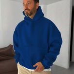 هودی بیسیک آبی شالی