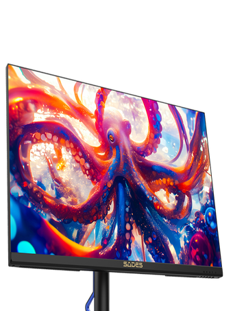 مانیتور گیمینگ 160 هرتزی 32 اینچ 4K الترا اچ دی برند SADES مدل BR-Octopus