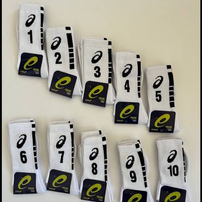 جوراب حوله ای شماره دار اسیکس