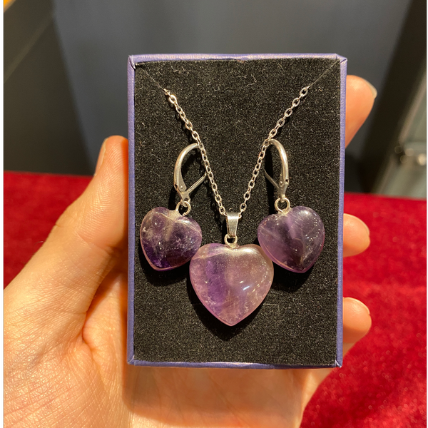 نیم ست قلب آمیتیست