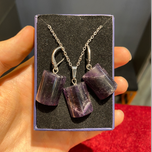 نیم ست مستطیل آمیتیست