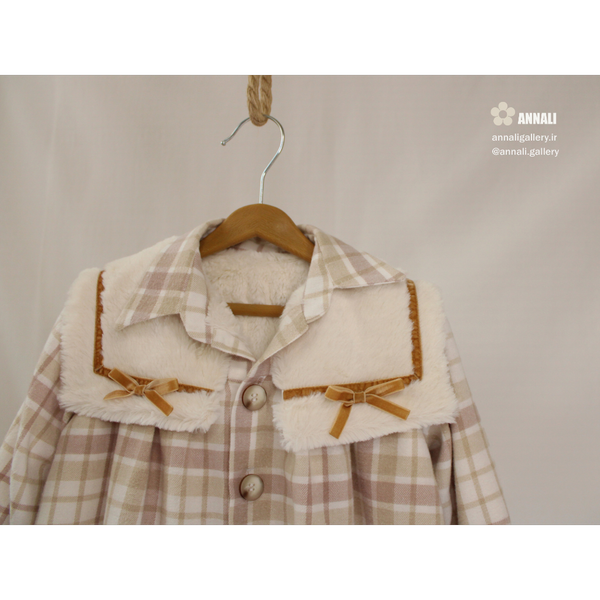 پالتو و کلاه دخترانه موگه