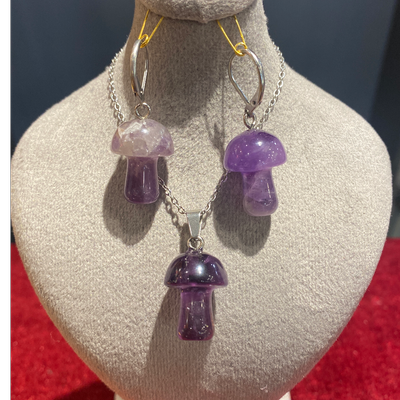 نیم ست قارچ آمیتیست