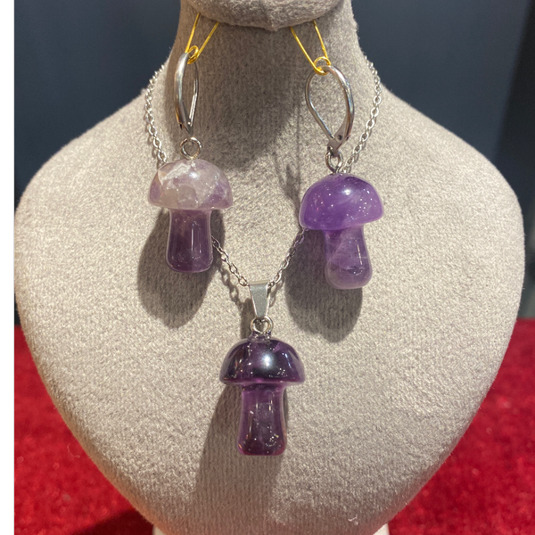 نیم ست قارچ آمیتیست