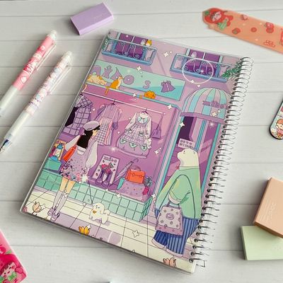 دفتر 80 برگ انیمه(مجلد)