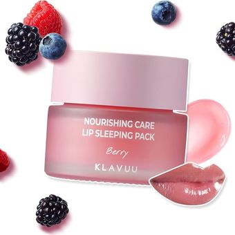 ماسک لب کلاوو Klavuu Nourishing Care Lip Sleeping Pack (Berry)
