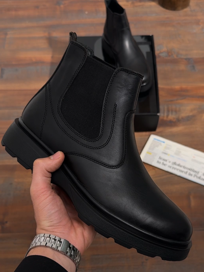 بوت چرم طبیعی کدsho220