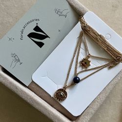 گردنبند سه لاین