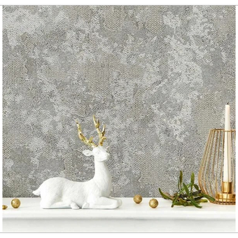 کاغذ دیواری کربن کد 10010 طوسی پتینه